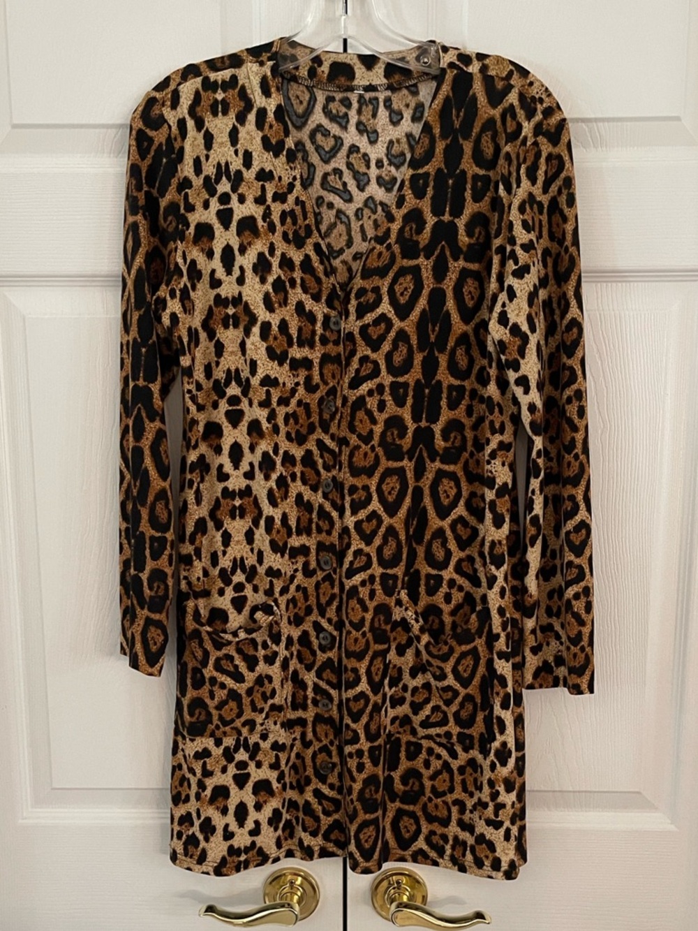 Leopard Print Cardigan